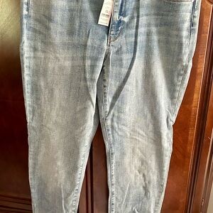 WHBM NWT chain hem jeans.  Size 12